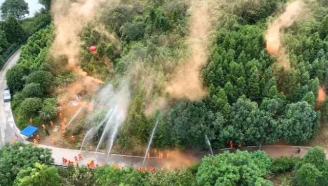 北湖區|以練備戰 ，開展森林防滅火應急演練